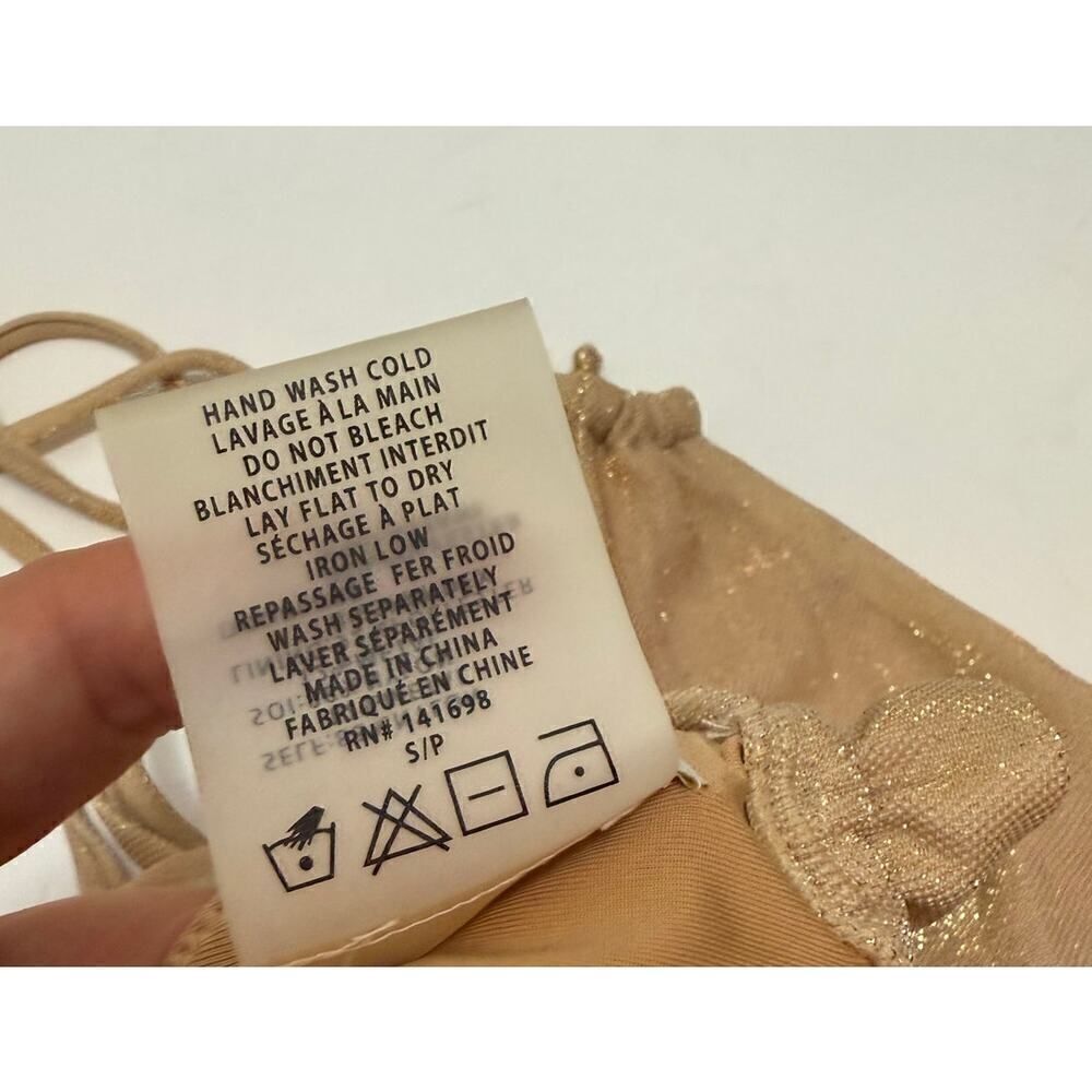Ramy Brook Fiji Bikini Triangle Top Sz. S - Picture 5 of 5